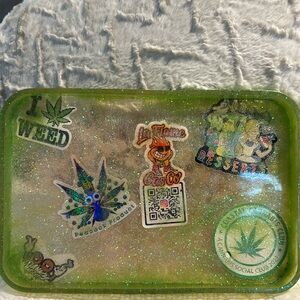 Resin tray handmade 11by7.5by1